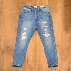 FRAME Le Original Skinny Jeans Size 32 Rigid Re-Release